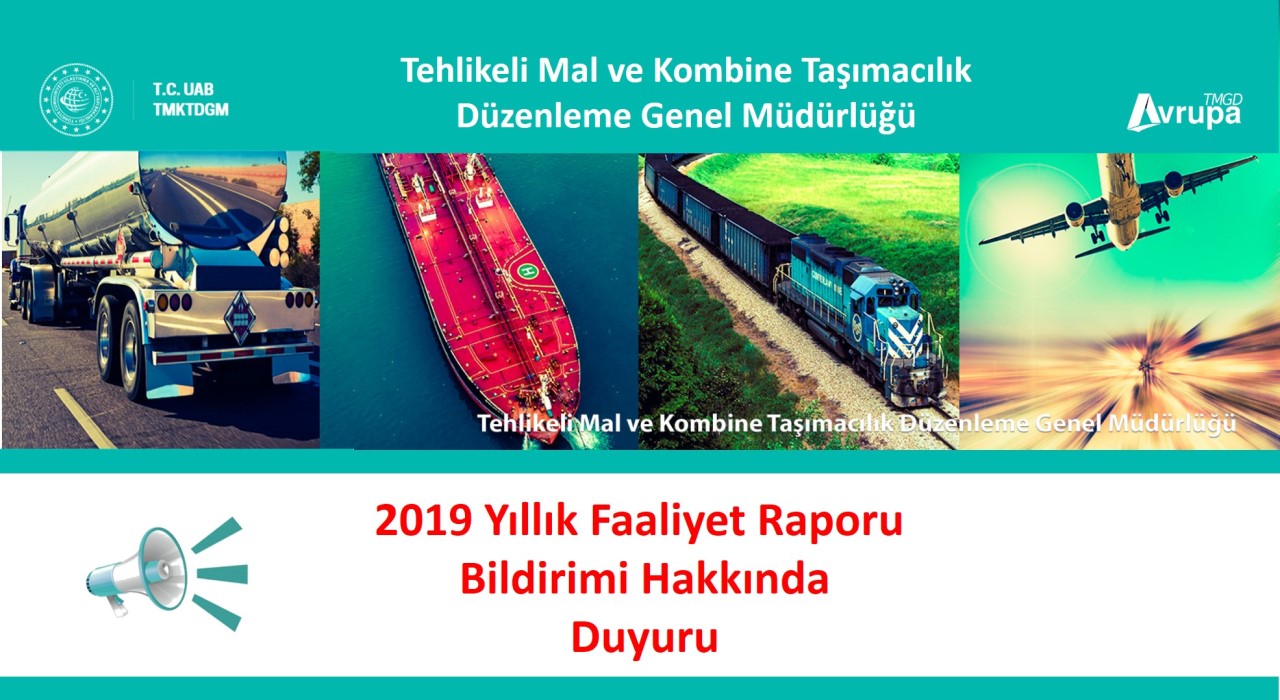 Yıllık Faaliyet Raporu Bildirimi Hakkında Duyuru